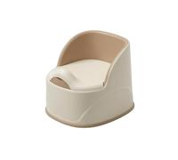 Harilla Orinal Infantil Entrenamiento Orinal Asiento Silla Ergonómico con Respaldo y Barrera Tazón Desmontable de Fácil Limpieza y Base Amplia Antivuelco en, Coffee