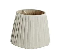 Harilla Pantalla para Lámpara de Mesa, Decoración Rústica, Pantalla Decorativa Plisada con Portalámparas para Dormitorio, Restaurante, Cafetería.