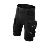 Harilla Pantalones Cortos de Buceo, Trajes de Neopreno, Traje de Baño Grueso con Bolsillos, Pantalones de Buceo para Hombres, Pantalones Cortos de Traje de Ne, L