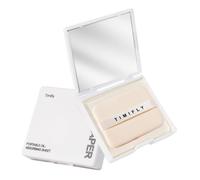 Harilla Papel absorbente de aceite para el cuidado facial, fácil de dispensar, con espejo, ideal para mujeres, estudiantes y hombres. Papel secante facial, Blanco
