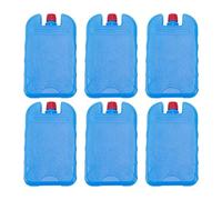 Harilla Paquete de 6 Bloques de Hielo, Bolsas de Hielo, Lonchera Portátil Rectangular a Prueba de Fugas, Nevera Y Congelador para Camping, Picnic, Senderismo,