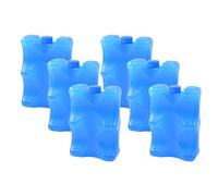 Harilla Paquete de Hielo de 6 Piezas para Hieleras, Paquete de Congelador, a Prueba de Fugas, 350 Ml, Paquete de Hielo Versátil para Loncheras, Bloque de Hiel