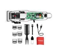 Harilla para cabello, cubierta , cortadora de cabello profesion potente eléctrica para hombres, barberos, padre, carga rápida USB