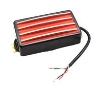 Harilla Pastilla Humbucker para Guitarra, Pastilla para Guitarra Eléctrica, Portátil, Ligera, de Fácil Instalación, Multifuncional, Piezas Silenciosas, Rojo