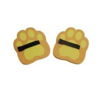 Harilla Pedales de Salto, Zapatos de Salto con Forma de Pata, Paquete de 2, Juguete Interactivo Ligero para Deportes Al Aire Libre, para Niños Y Niñas, Naranja