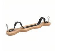 Harilla Pilates Tabla de Entrenamiento Corrección Postura Alineación Estiramientos Acabado Correa Textil Anillas Metal Guía Corporal Adecuada para