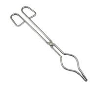 Harilla Pinzas para, soporte para fundición de grafito, pinzas de acero inoxidable para horno, herramienta metalúrgica para fundición industrial, 29cm