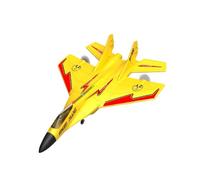 Harilla Plano de Planeador RC Multifuncional con un Regalo práctico Ligero para niños Kit de Aviones de Aviones de avión Volador de Juguetes fáciles de Jugar, Amarillo