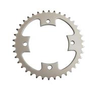 Harilla Plato de Cadena para Bicicleta Rueda Dentada Piñón Engranaje Metal Resistente con Dientes Uniformes y Orificios de Montaje Transferencia de Potencia