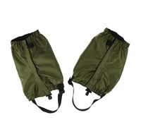 Harilla Polainas Impermeables de Trekking Cubierta de Tobillo Polainas de de Nieve Polainas, ejercito verde, 25cm