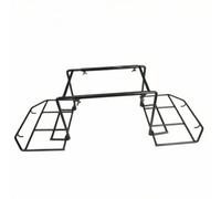 Harilla Portaequipajes de Porta Carga Soporte Trasero Estante Portabultos Transportador de Equipaje Estructura Reforzada Plegable con Ancho 30-45 Cm y Altura