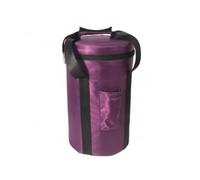 Harilla Portátil Cuenco Cristal Bolsa Estuche Funda con Asa Acolchada y Correa Desmontable Cierre Perimetral con Cremallera y Bolsillo Auxiliar Diseño Seguro, 7 Pulgadas