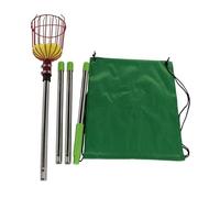 Harilla Poste para Recoger Frutas con Cesta, Recogedor de árboles, Almohadilla de Espuma Acoplable, Herramienta de Agarre de Frutas, Poste para Recoger, 1.6 Millones