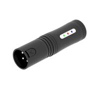 Harilla Probador de línea Dmx512, herramienta de prueba, probador de señal de luz profesional, medidor de luz portátil de 3 pines, probador de luces Par