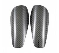 Harilla Protector de Espinillas de Fútbol Espinilleras Protector Placas de Múltiples con Exterior de Fibra de Carbono y Interior Acolchado para Resistencia a