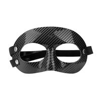 Harilla Protector Facial Deportivo Máscara Nasal Protectora Facial Ventilado Correas Ajustables PVC Alta Resistencia a Golpes Adecuado para Juegos de Contacto Prácticas, Big Eye Half Face
