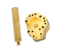 Harilla Punta soldador para joystick con adaptador, cobre, para entusiastas los videojuegos, herramienta ligera reparación y mantenimiento, 907