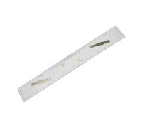 Harilla Regla Paralela de Navegación para Barcos, Cartas Náuticas, Brújula de Medición, Portátil, Transparente, Fácil de Usar, Accesorios para Barcos, 60cm