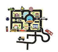 Harilla Rompecabezas de Juguete Interactivo, Accesorios de Bricolaje, Cognición de Tráfico Suave, Material Didáctico, Regalos, Juguetes de Baño para Juegos, a