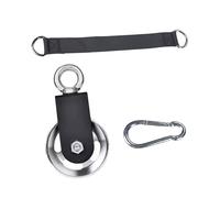 Harilla Rueda de tracción para polea de Gimnasio, silenciosa, Accesorio de, Resistente para Gimnasio en casa, Rueda de polea de Fitness, Style C