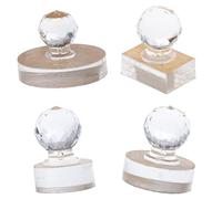 Harilla Sello de Cera para Polvos Herramienta de Vidrio para Sombras Destacando Material para Maquillaje y Manualidades