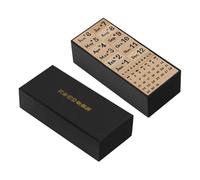 Harilla Sello de Goma de Madera, Sello Decorativo para Diario, Sellos Decorativos creativos para calendarios, Sellos de planificador mensual para Hacer