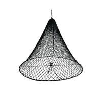 Harilla Señal de luz Diurna Marina Negra de Alta Resistencia, Resistente al Desgaste, Cono único para embarcaciones, diámetro Grande de 60 cm para Buques de