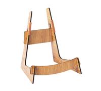 Harilla Soporte de Guitarra de, Estante de Almacenamiento para Instrumentos de Cuerda, Soporte Portátil para Violín, Soporte para Violín, Guitarra Eléctric, Madera Natural
