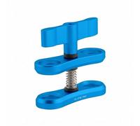 Harilla Soporte para Cámara Soporte de Montaje con Abrazadera de Mariposa Partes Aleación de Aluminio Compacta Adecuada para Fotografía Buceo Uso Personal Documentación Visual, Azul
