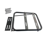 Harilla Soporte para Carcasa Trasera de Bicicleta Eléctrica, Portaequipajes Extendido, Extraíble, Fácil Instalación, Soporte de Montaje Estable, Extensión, Negro