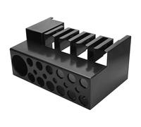 Harilla Soporte para cortador de tijeras de escritorio, organizador de herramientas para el cabello, soporte de pared para tijeras de salón, para cortadora de