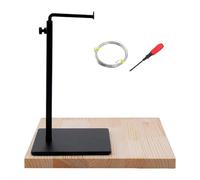 Harilla Soporte para esculturas de Arcilla, Estructura de Soporte para Modelado de Arcilla, Altura Ajustable, fácil de Usar, para Marionetas de Escultura de, con Tablero de Madera