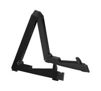 Harilla Soporte para Guitarra Eléctrica, Soporte de Suelo con Estructura en a, Plegable, Antideslizante, Elegante, Soporte Vertical, Soporte para Ukelele, Clá