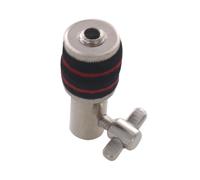 Harilla Soporte para Platillos de Tambor con Embrague de Caída de Hi-Hat, Duradero Y Ajustable para Fijación de Tambores de Jazz, Práctico Soporte de Metal Pa
