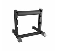 Harilla Soporte para Sentadillas Búlgaras Ajustable Rack de Entrenamiento Banco de Apoyo Base Ancha Tubo Reforzado Confort de Espuma Adecuado para Ejercicios