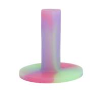 Harilla Tees de Golf, Soportes para Pelotas de Golf, Goma Irrompible, Tees de Golf Profesionales, Colores Brillantes, para Hombres Y Mujeres, Campo de, Morado 65 Mm