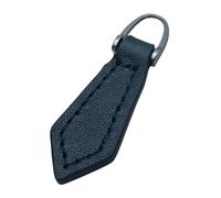 Harilla Tirador de Cremallera de Cuero PU, Reparación de Tirador, Correa Decorativa, Etiqueta Deslizante con Cremallera para Bota, Equipaje, Bolso, Chaqueta, Negro, Individual