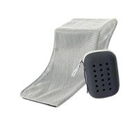 Harilla Toalla Refrescante para Deporte, Calentador de Cuello Refrescante, de Secado Rápido, Ideal para El Gimnasio, Senderismo, Etc, Gris