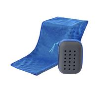 Harilla Toalla Refrescante para Deporte, Calentador de Cuello Refrescante, de Secado Rápido, Ideal para El Gimnasio, Senderismo, Etc, Azul Real