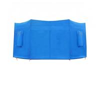 Harilla Toldo para Cubierta Canopy Carpa Refugio Protector Solar Entrada con Cremallera Estructura Definida Ventilación Continua Adecuada para Patio Jardín, 10FT-8 Diámetro 3.06 Metros