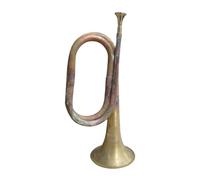 Harilla Trompeta, de cobre y latón, instrumento de apoyo para orquesta, Antiguo