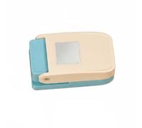 Harilla Troqueladora Infantil Troqueladora Perforadora Punzonadora para Papel de y Metal con Cortes Limpios y Formas Variadas Adecuada para Scrapbooking, 5810 Sello-cuadrado