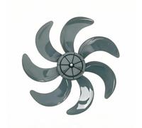 Harilla Ventilador Industrial Repuesto Ventilador Eléctrico Hélice Aspa Motor Núcleo Plástico Resistente Montaje Confiable Circulación Constante Recambio, 14 Pulgadas