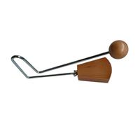 Harilla Vibraslap Instrumento de Percusión Madera Sacudidor Manual Clave Efecto de Traqueteo Clásico Que Texturas Rítmicas Adecuado para Interpretaciones Grabaciones Ensayos Colectivos, Small