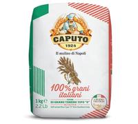Harina Caputo Grano Italiano, Origen Italiana, ideal para masas ligeras con grandes cavidades, gran volumen, Recomendado para la clásica pizza napolitana, Tipo Harina 0, Contiene 1 unidad de 1 Kg