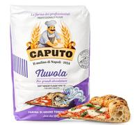 Harina Caputo Nuvola Pizzeria, Origen Italiana, ideal para masas ligeras con grandes cavidades, gran volumen, Recomendado para la clásica pizza napolitana, Tipo Harina 0, Contiene 1 unidad de 1 Kg