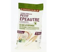 Harina completa T110 con espelta pequeña orgánica y justa