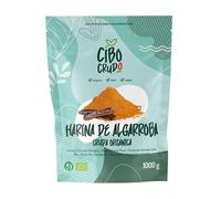 Harina de Algarroba Ecológica - 1Kg. Harina De Algarroba Sin Gluten Para Helados. Harina de Pulpa de Algarroba en Polvo. Raw Organic Carob Powder.