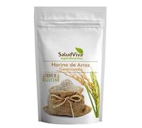 Harina de Arroz Sin Gluten Ecológica, 1000g, Salud Viva Apta para Celíacos, Para Panadería y Repostería