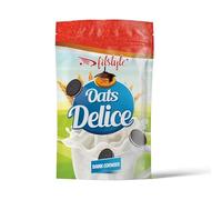 Harina de avena Dark Cookies & Crunch 500g | Sin azúcar añadido | Bajo en grasas y con cacao desgrasado | 100% Integral y Made in Spain